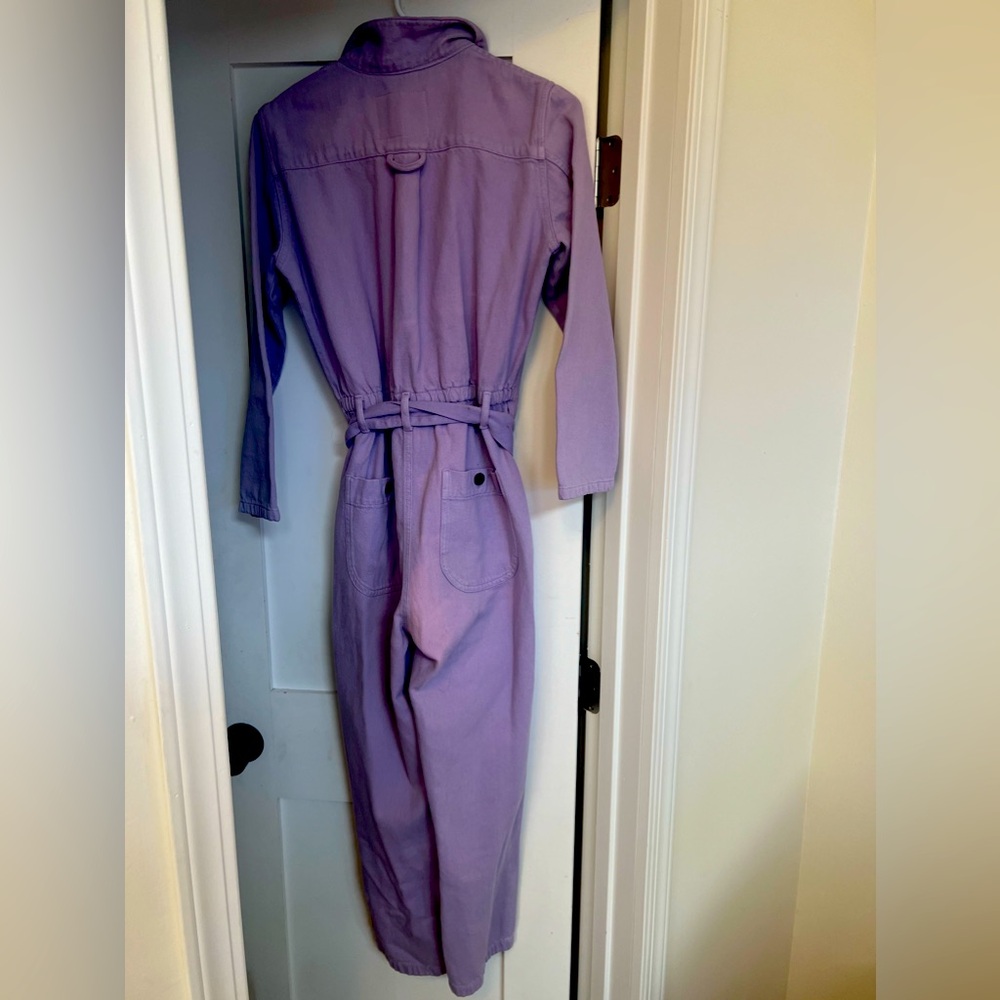 American Vintage new lilac jumpsuit retailed at $290.